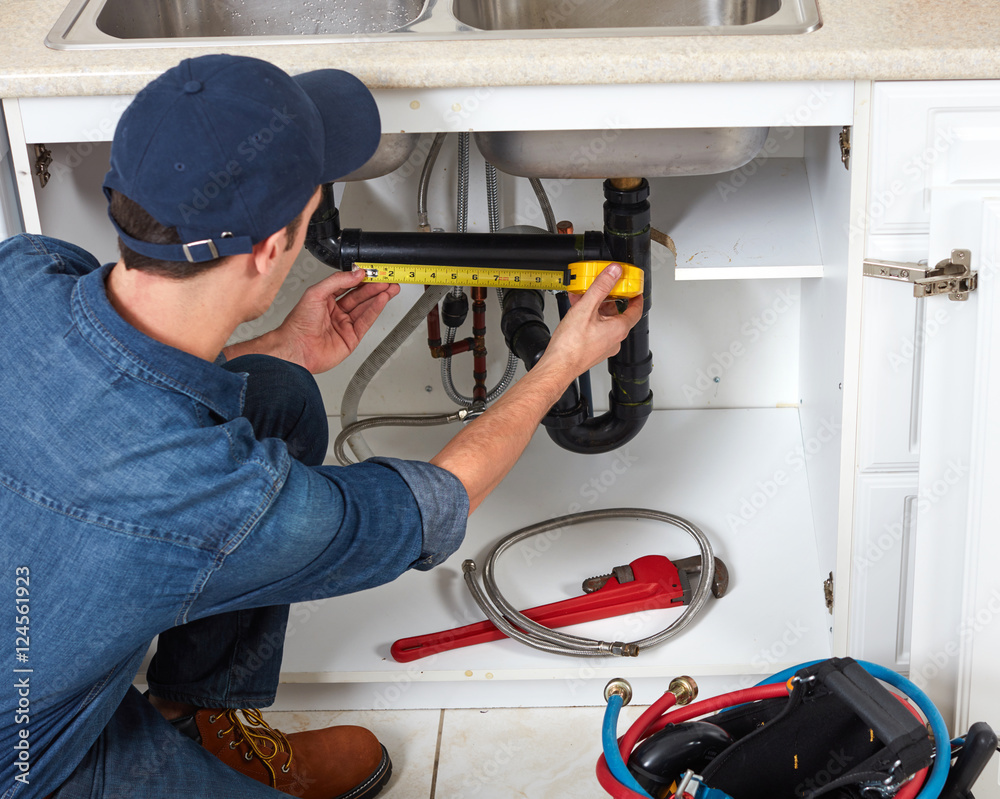 Fototapeta premium Plumber.