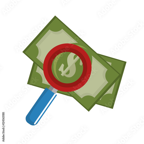 searching money save icon vector illustration eps 10