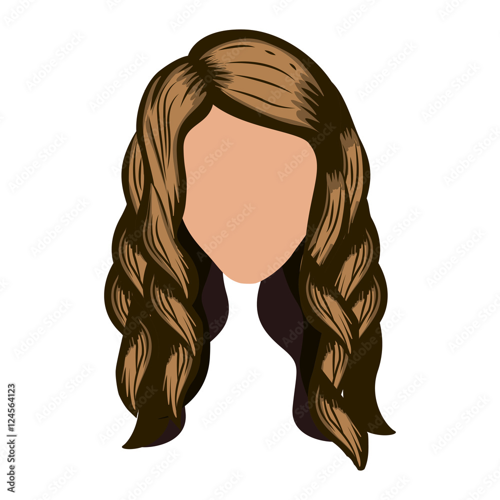Dark Brown Hair Clipart