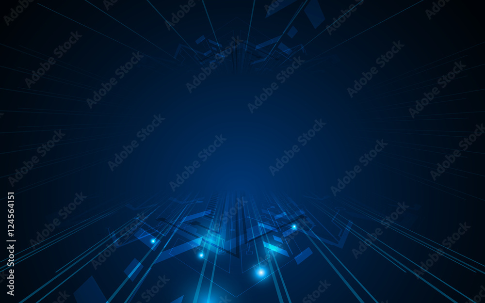 abstract arrow pattern movement frame design cyber tech concept background