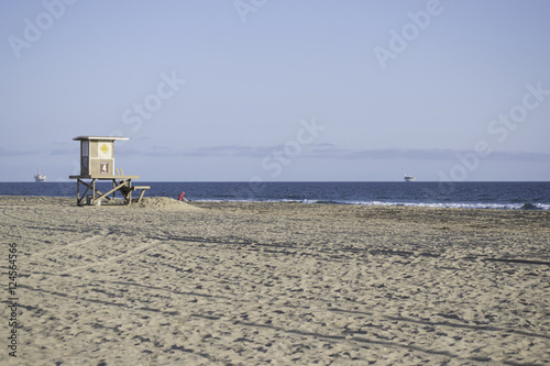 Bolsa Chica Costal Beach in California