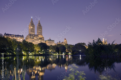 Lake, Central Park, New York 