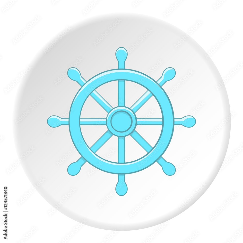 Rudder icon. Flat illustration of rudder vector icon for web Rudder icon. Flat illustration of rudder vector icon for web
