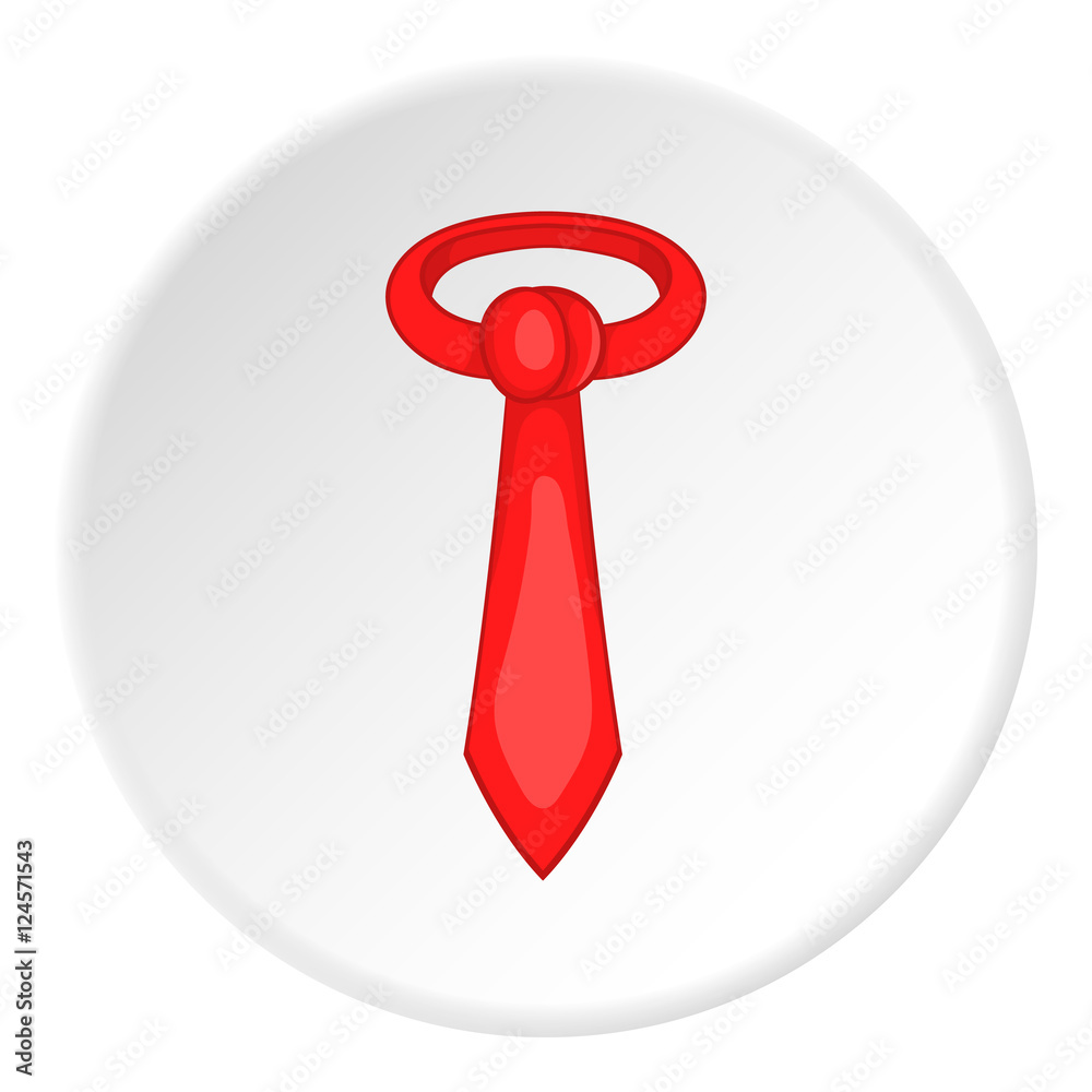 Tie icon. Cartoon illustration of tie vector icon for web Tie icon. Cartoon illustration of tie vector icon for web