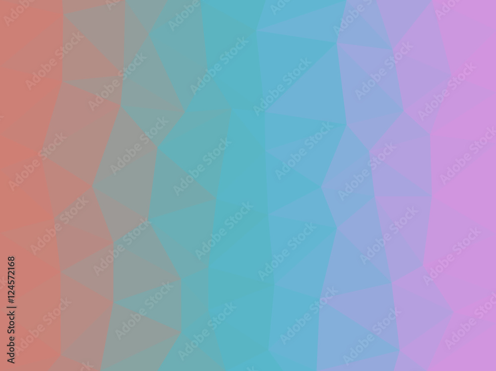 Obraz premium Multicolored low-poly background. Vector illustration.