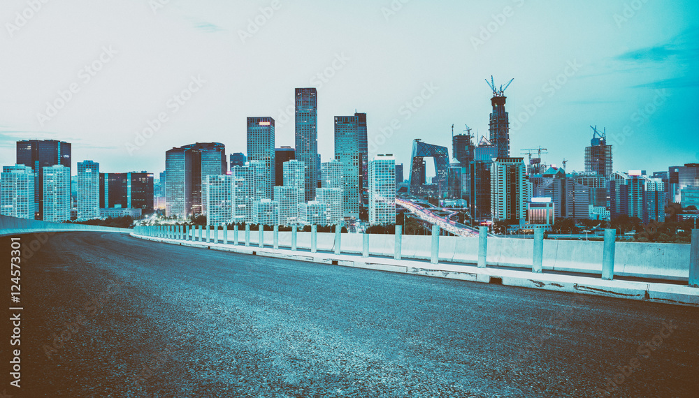 Naklejka premium Inner City highway in China.