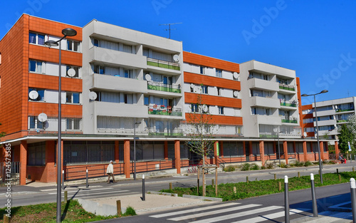 Les Mureaux, France - october 5 2016 : Louis Bleriot street photo