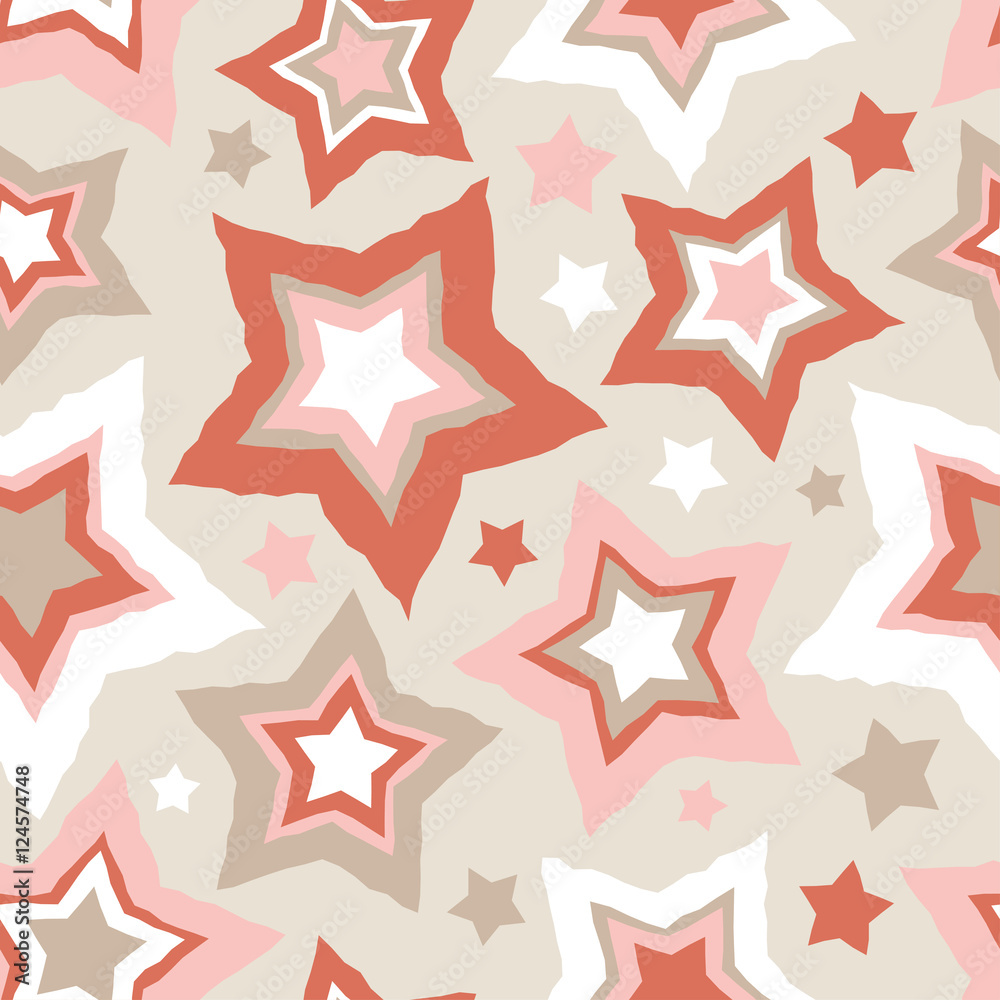 Seamless vector background with decorative stars. Print. Cloth design, wallpaper. Seamless vector background with decorative stars. Print. Cloth design, wallpaper.