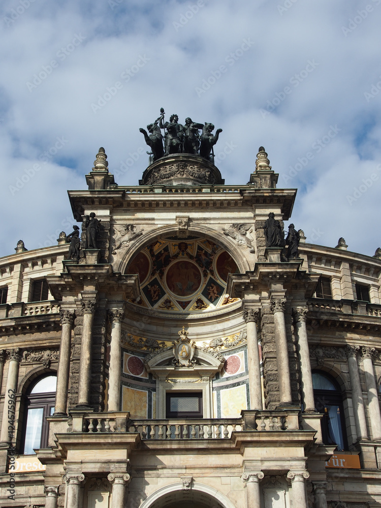 Dresden: Semperoper, Hauptportal