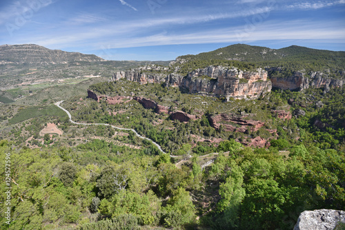 Siurana's surroundings in the Prades mountains