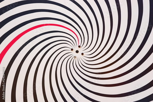 Hypnotize background. Swirling radial pattern background © kelifamily