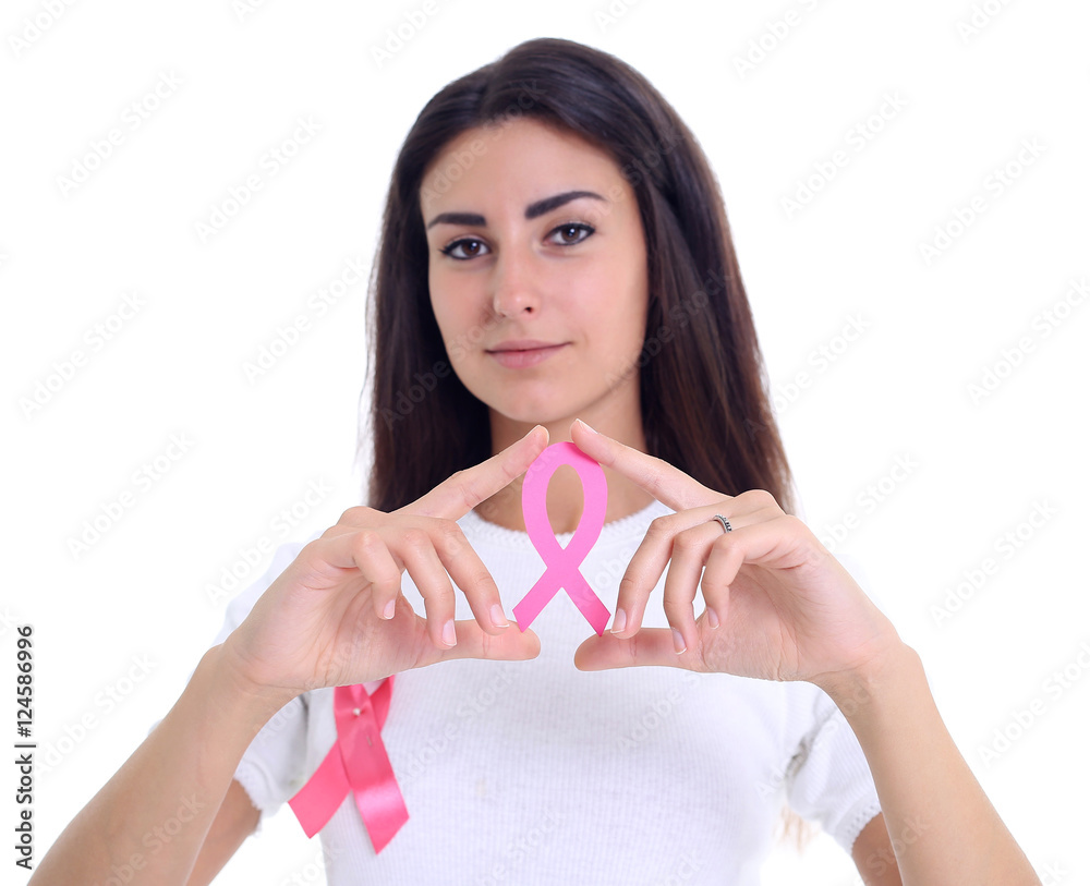 The concept health and prevention of breast cancer. The concept health and prevention of breast cancer.