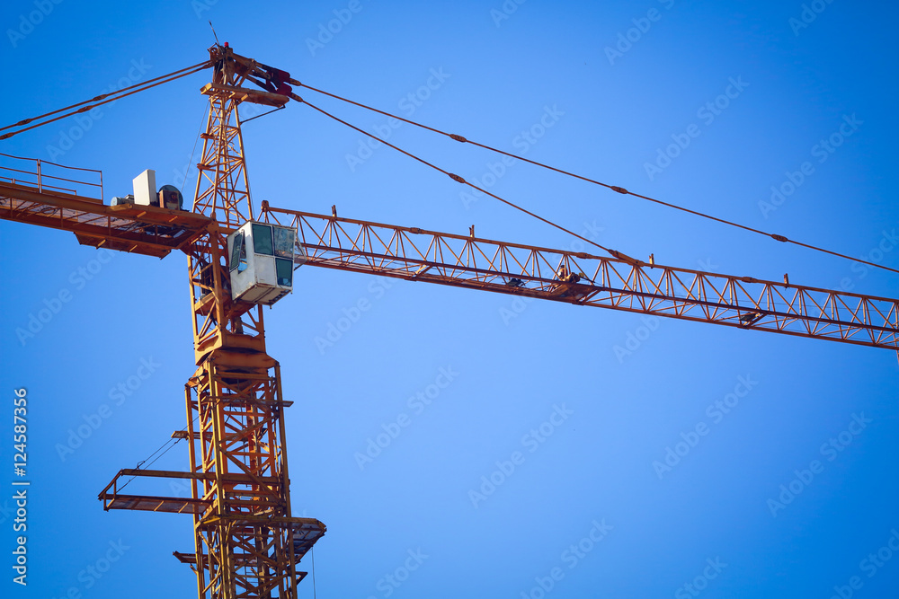machinery construction crane