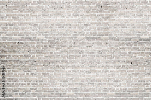 White wash brick wall texture. Background  for text or image.
