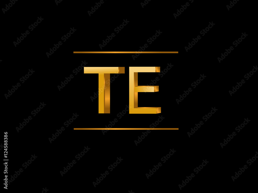 TE Initial Logo for your startup venture TE Initial Logo for your startup venture