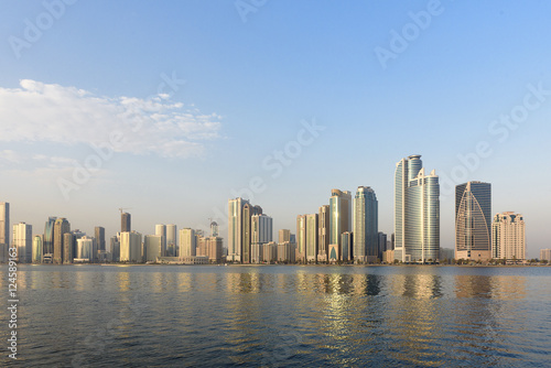 Sharjah Skyline from Creek View © kingslyg