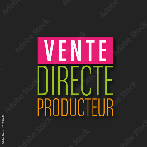 vente directe producteur