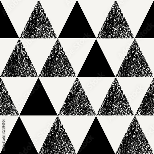Triangles Seamless Pattern