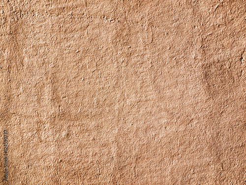 Beige Plastered Concrete Wa...