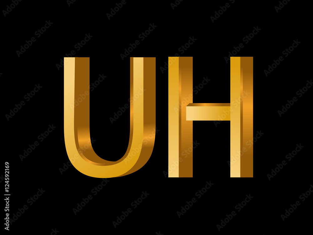 UH Initial Logo for your startup venture UH Initial Logo for your startup venture