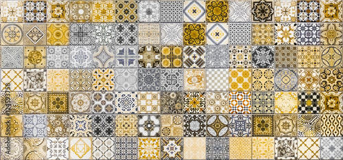 ceramic tiles patterns from Portugal for background