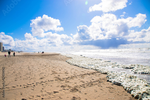 The North Sea, the Netherlands, Noordwijk.