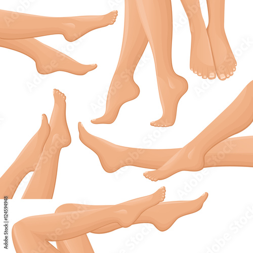 Female Legs Set