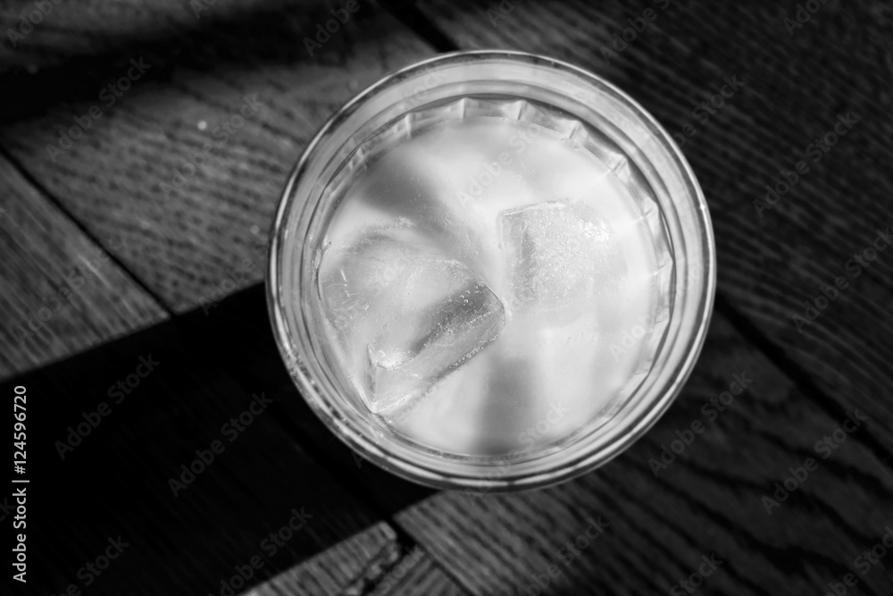 Yogurt with ice Yogurt with ice