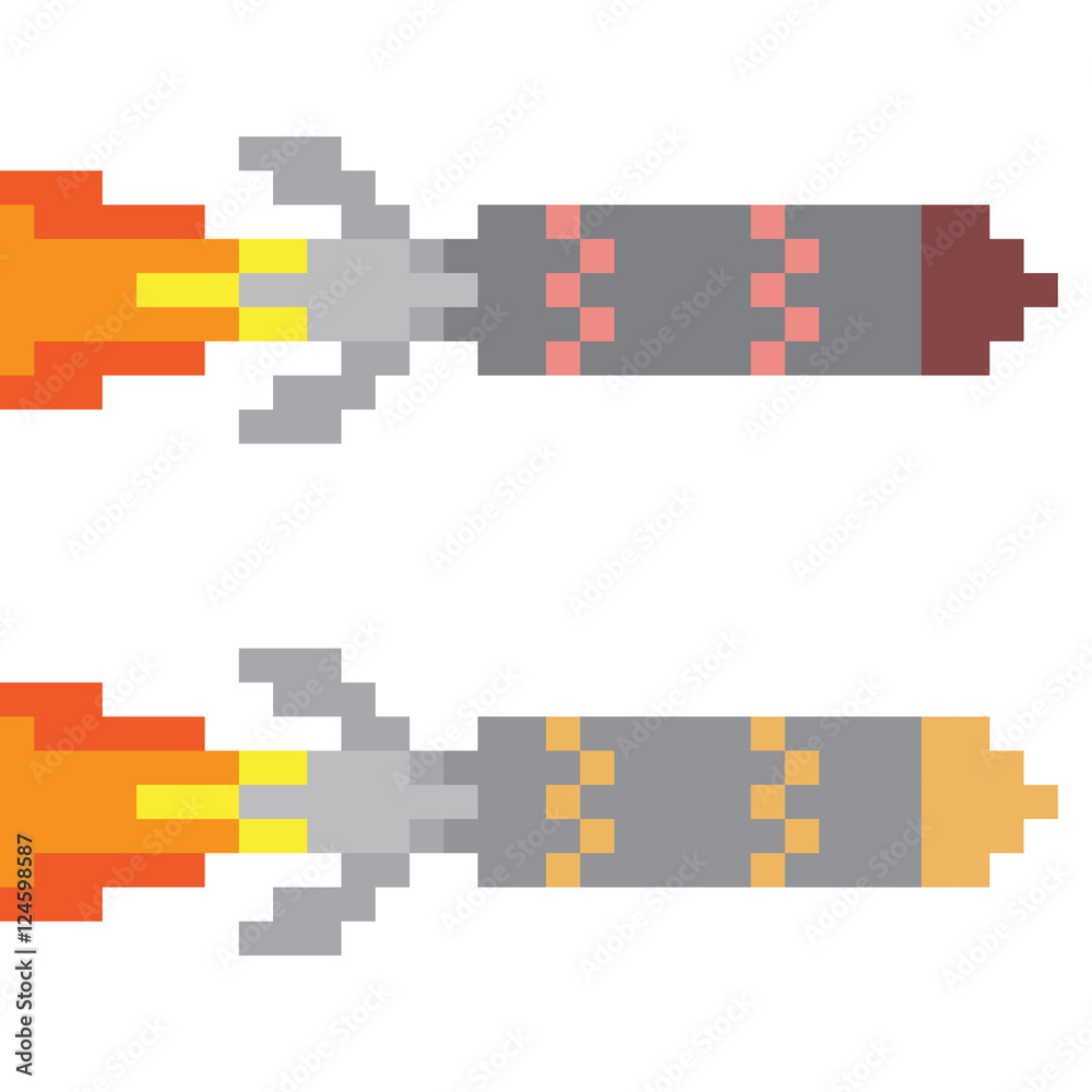 illustration design pixel art torpedo illustration design pixel art torpedo