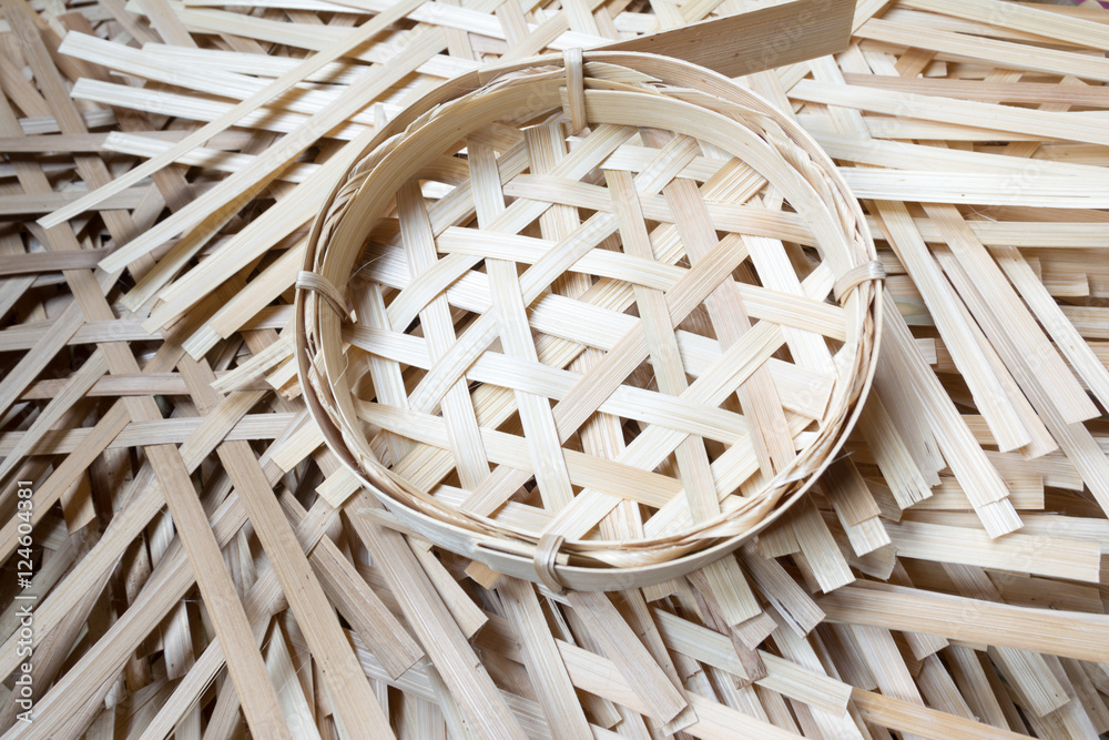 Fish baskets made of bamboo Fish baskets made of bamboo