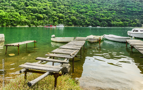 Fotografie Limski Canal (Limski Fjord) in Istria near Rovinj