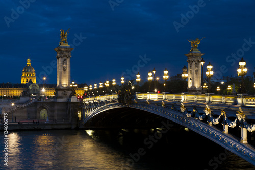 Alexandre III bridge, Paris, Ile-de-france, France © Francisco Javier Gil