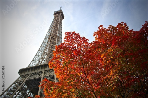 L'air d'automne à Paris, France photo