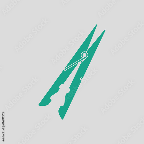 Cloth peg icon