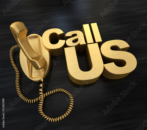 Call us in gold