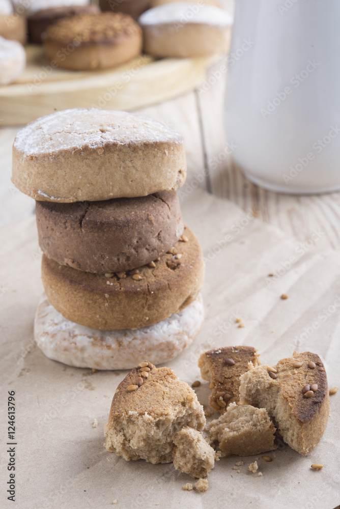 Shortbread Background Shortbread Background
