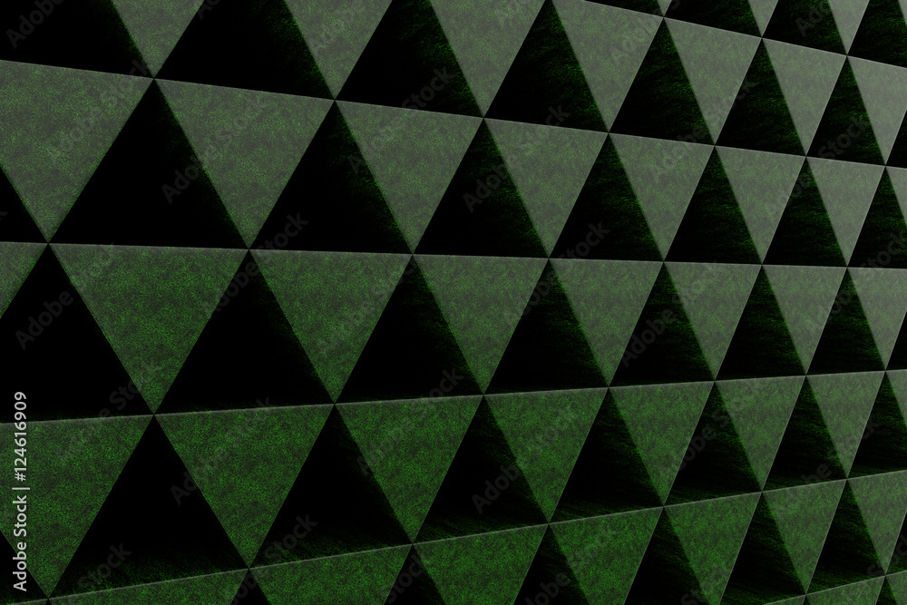 Wall of stone prisms Wall of stone prisms