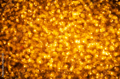 Golden glitter background. Christmas, new year, party theme