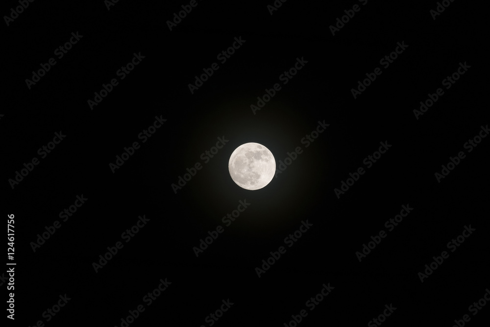 The full moon. The full moon.
