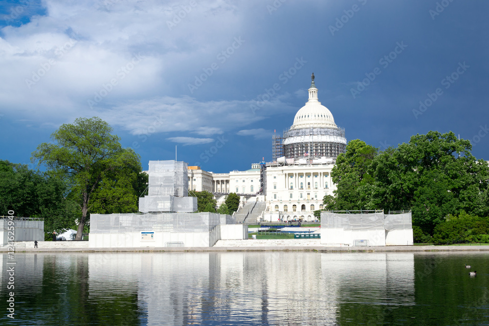 Fototapeta premium US Capitol in Washington DC