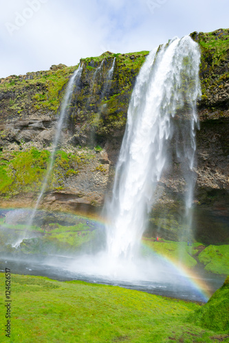 One of the hundreds of wter falls in Iceland