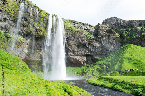 One of the hundreds of wter falls in Iceland