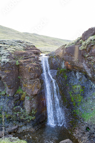 One of the hundreds of wter falls in Iceland