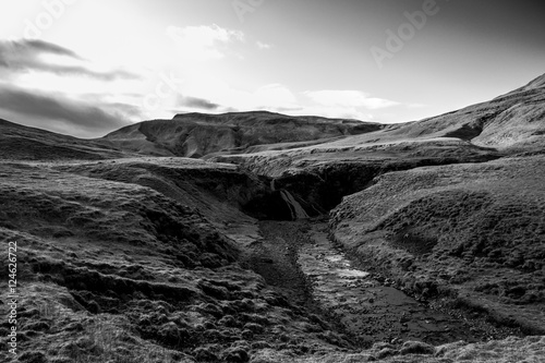 Typical Iclandic landscape