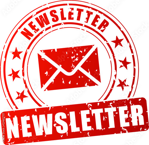 newsletter red stamp