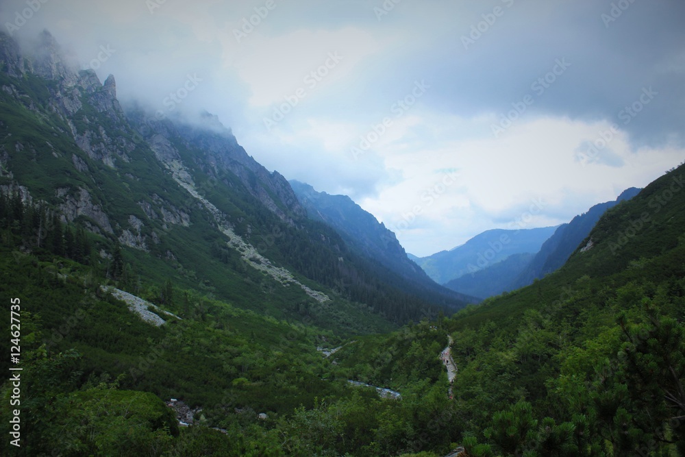 Tatry - Szlak zielony na Przedni Staw