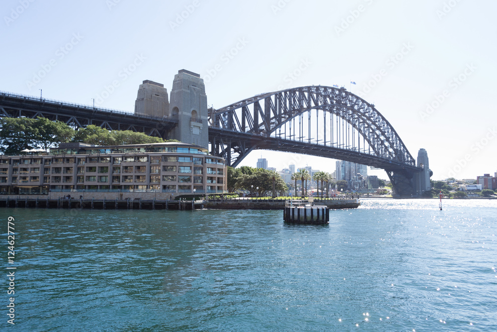 Iconic Sydney Harbour bridge