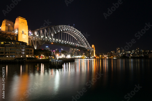 Night at the Harbour bridge