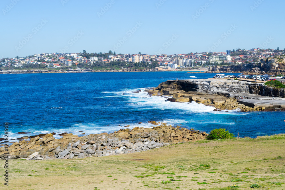 Cliff landscape in Sydney