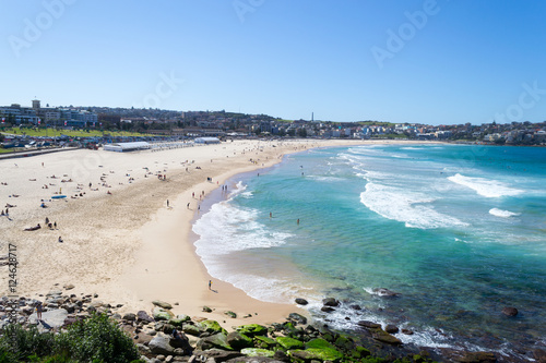 Famous Bondai beach in Sydney © rmbarricarte